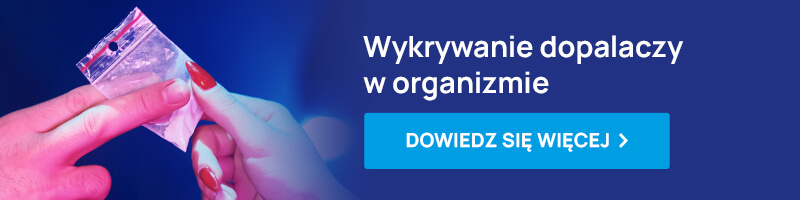 wykrywanie dopalaczy w organizmie