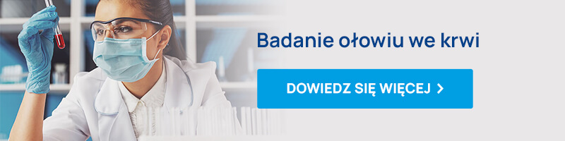 badanie ołowiu we krwi baner