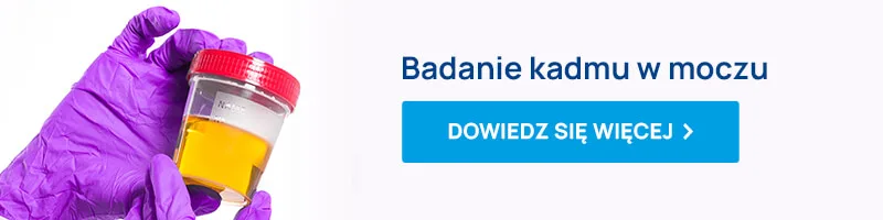 badanie kadmu w moczu baner