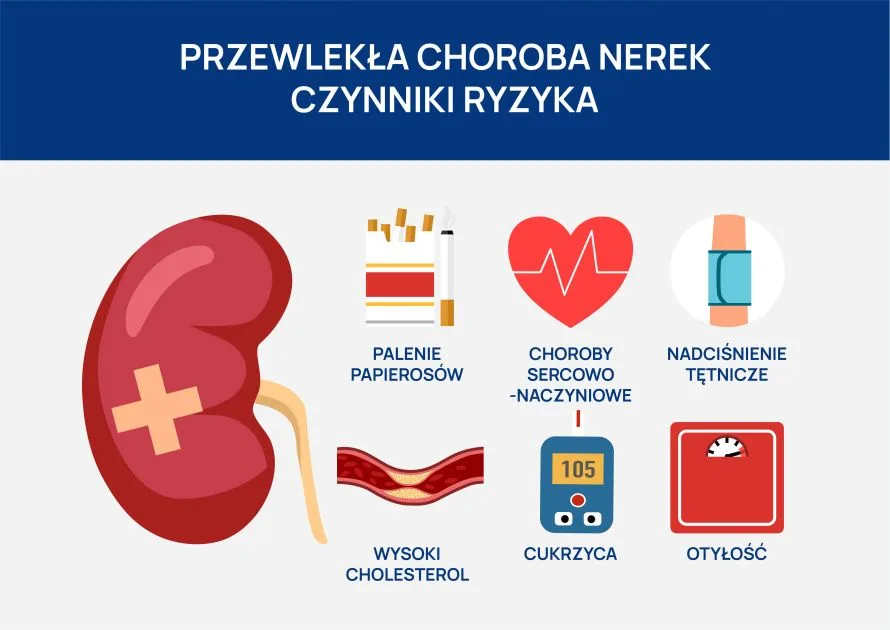 przewlekła choroba nerek czynniki ryzyka