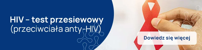 hiv test przesiewowy baner